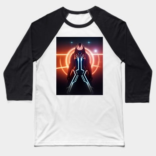 Tron Themed T-Shirt Baseball T-Shirt